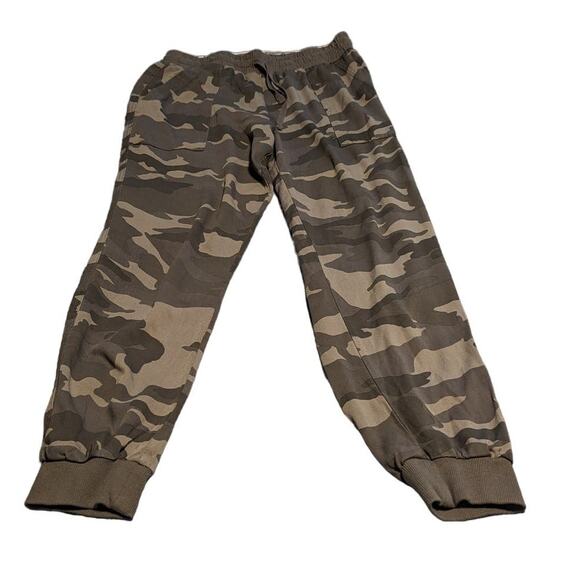 Splendid Sz S ( 28") 100% Rayon Camo Joggers Inseam 25.5" - Picture 2 of 9